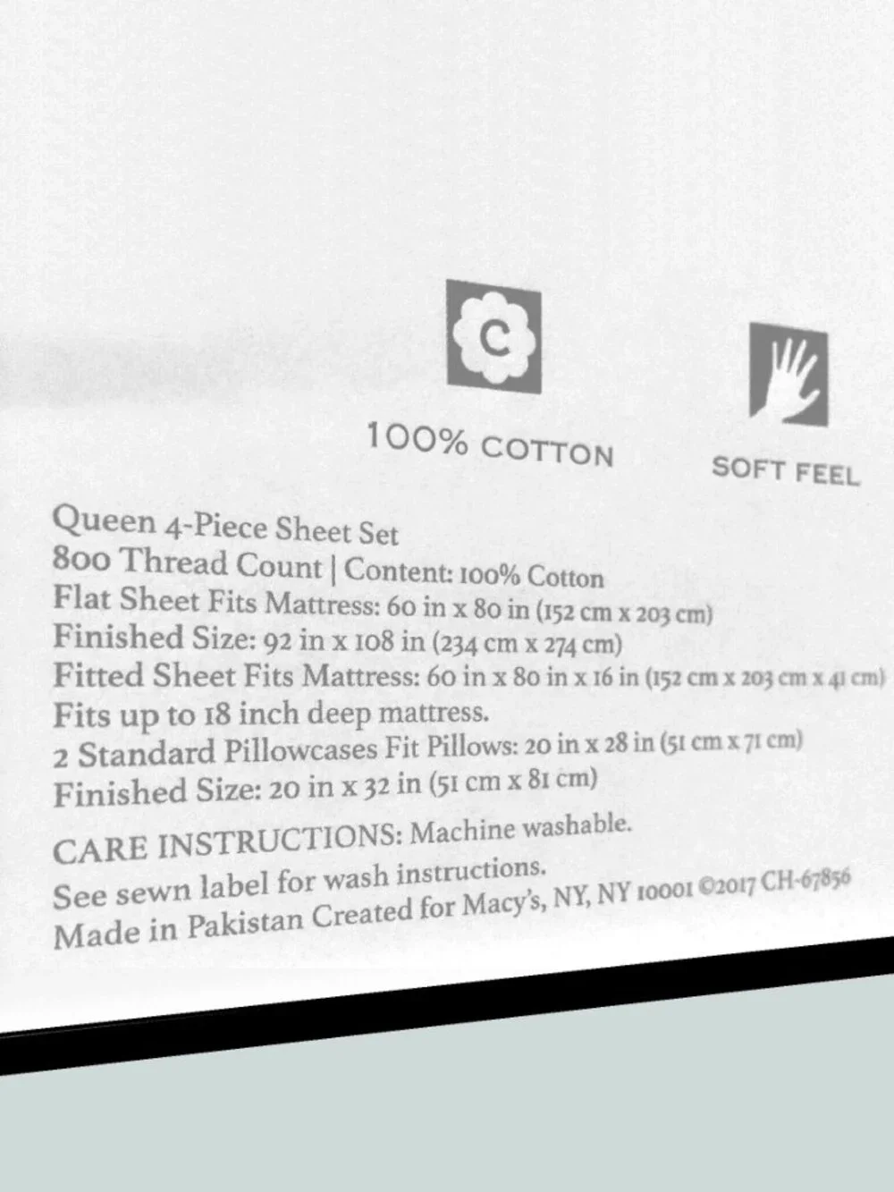 new ALOE GREEN Charter Club Sleep Luxe 800 TC 100% Cotton Sateen QUEEN Sheet Set